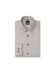 Chemise Body Fit marron clair 38