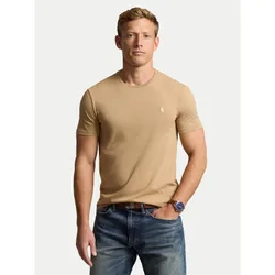Polo T-Shirt 710671438329 Beige Custom Slim Fit M male