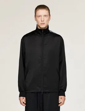 GIACCA DA ALLENAMENTO Y-3 IN RASO CON 3 STRISCE SFUMATE M Black - Adidas - FashionsVida