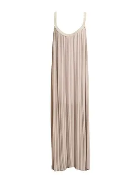 Vestido largo Mujer Caqui XS Mujer - Marybloom - FashionsVida