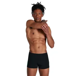 Boom Logo Splice Swimming Boxer Black / Fake Green UK 32 Men