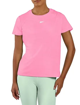 T-shirt à Manches Courtes Playful Pink L - Reebok - FashionsVida