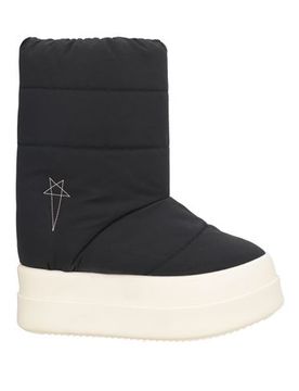 Botines de caña alta Mujer Negro 36,37 Mujer