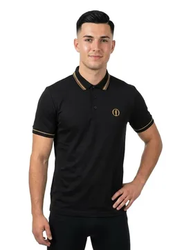 Polo A Maniche Corte Paddy The Open 26 1022658 Black M - BOSS - FashionsVida