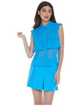 Relish camicia turchese ICTA