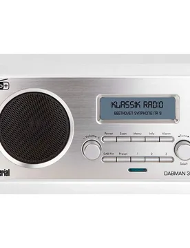 Radio Portable Dabman 30 Dab+ White One Size unisex - Imperial - FashionsVida
