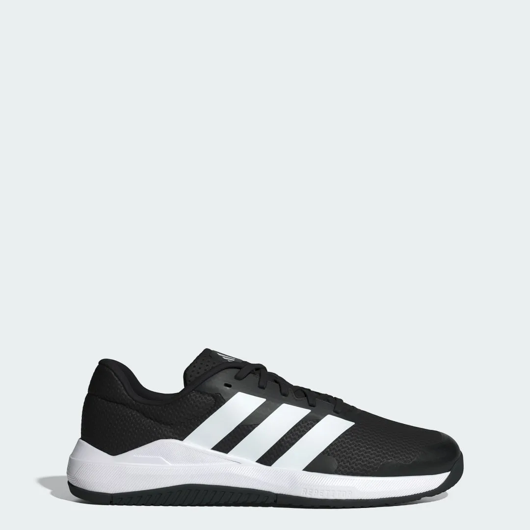 Scarpe da allenamento Dropset Base 44 Core Black / Cloud White / Lucid Red - Adidas - FashionsVida