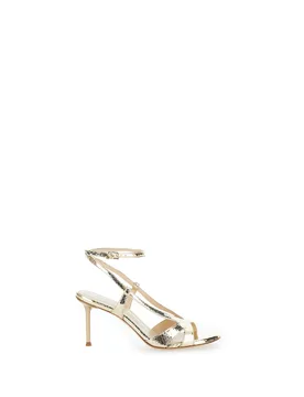 Sandali in pelle ORO 37M - SERGIO LEVANTESI - FashionsVida