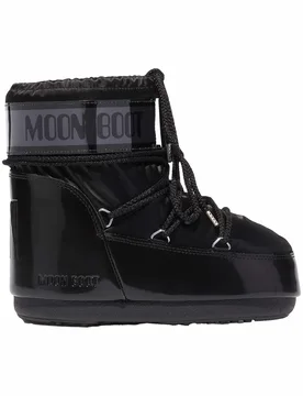 Bottes après-ski - Moon Boot Icon Low Glance Black - Taille 42-44 - Noir - Moonboot - FashionsVida