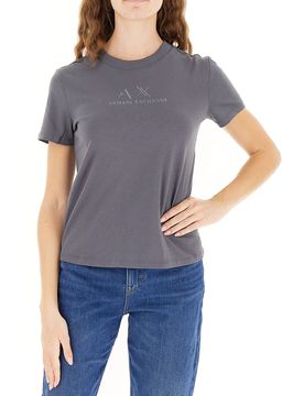 T-shirt girocollo GRIGIO S