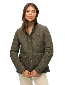 Giacca Cord Trimmed Liner Army Khaki 2XS