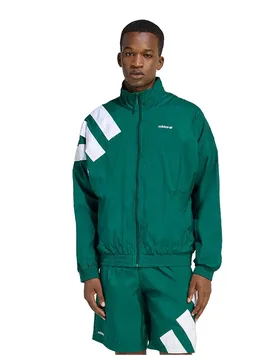 Originals Felpa Con Zip Archive Blocked Collegiate Green / White S - Adidas - FashionsVida