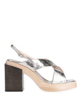 Agl Sandalias Mujer Plata 37 Mujer
