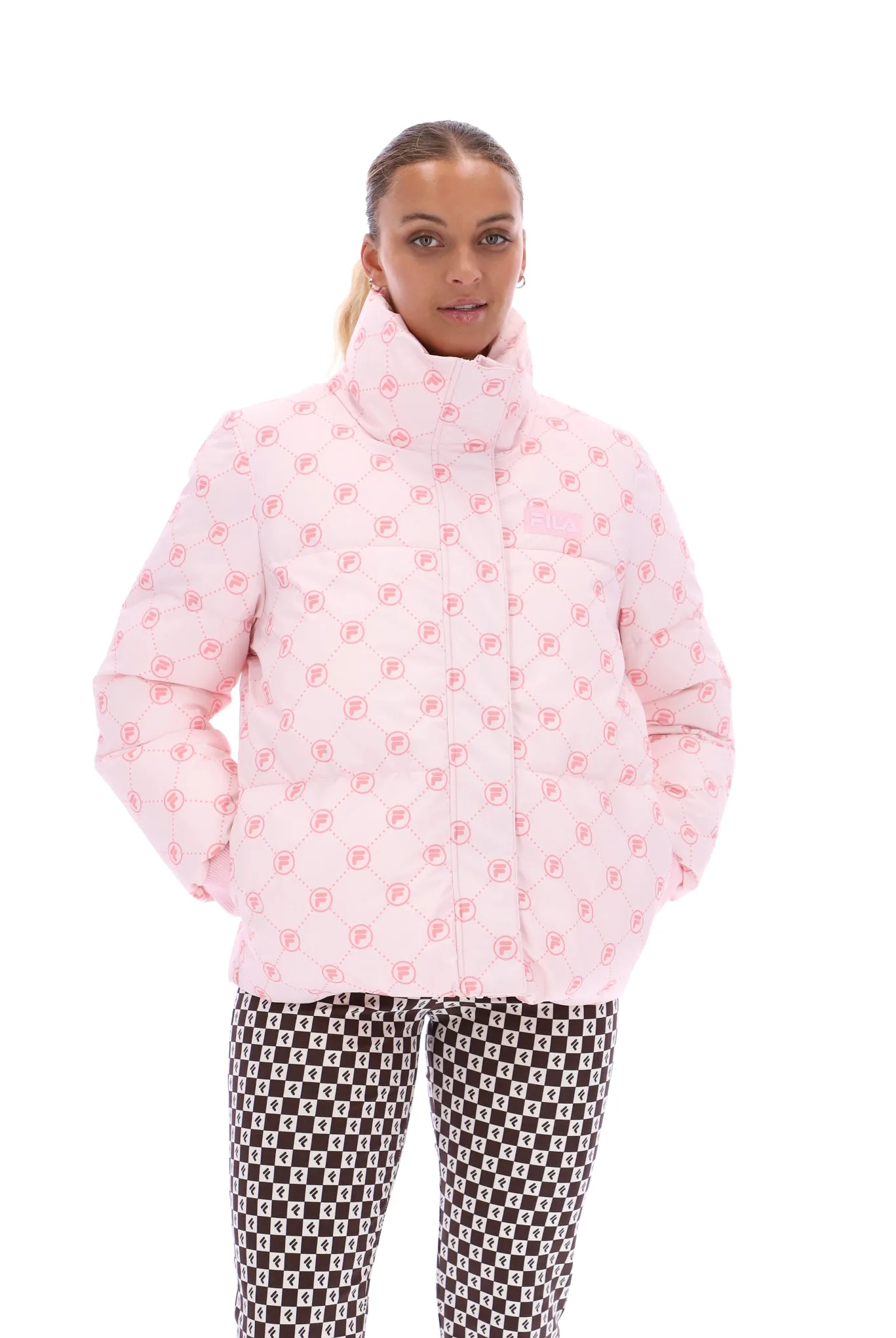 Ninya Quilted Jacket - XS - FILA - FashionsVida