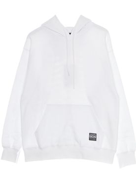 Felpa Cappuccio Uomo Ribs Icon Priest Hoodie White