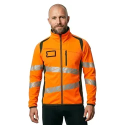 Sweat-shirt à Zip Accelerate Safe 19103 Hi-Vis Orange / Moss Green 5XL