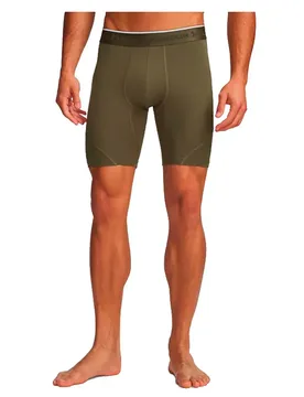 Short Hg Elite Long Green / Reflective L - Under armour - FashionsVida