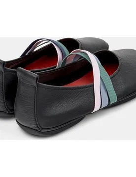Bailarinas planas de mujer de piel right nina twins - Camper - FashionsVida