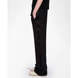 Zadig & Voltaire - Pantalón de mujer cintura baja con bandas de satén
