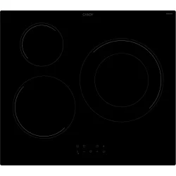 Placa inducción Idea de 60 cm, 3 zonas de cocción y 9 niveles de potencia - CIDI637CCBB