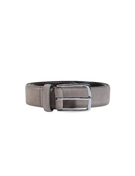 Ledergürtel grau 85 herren