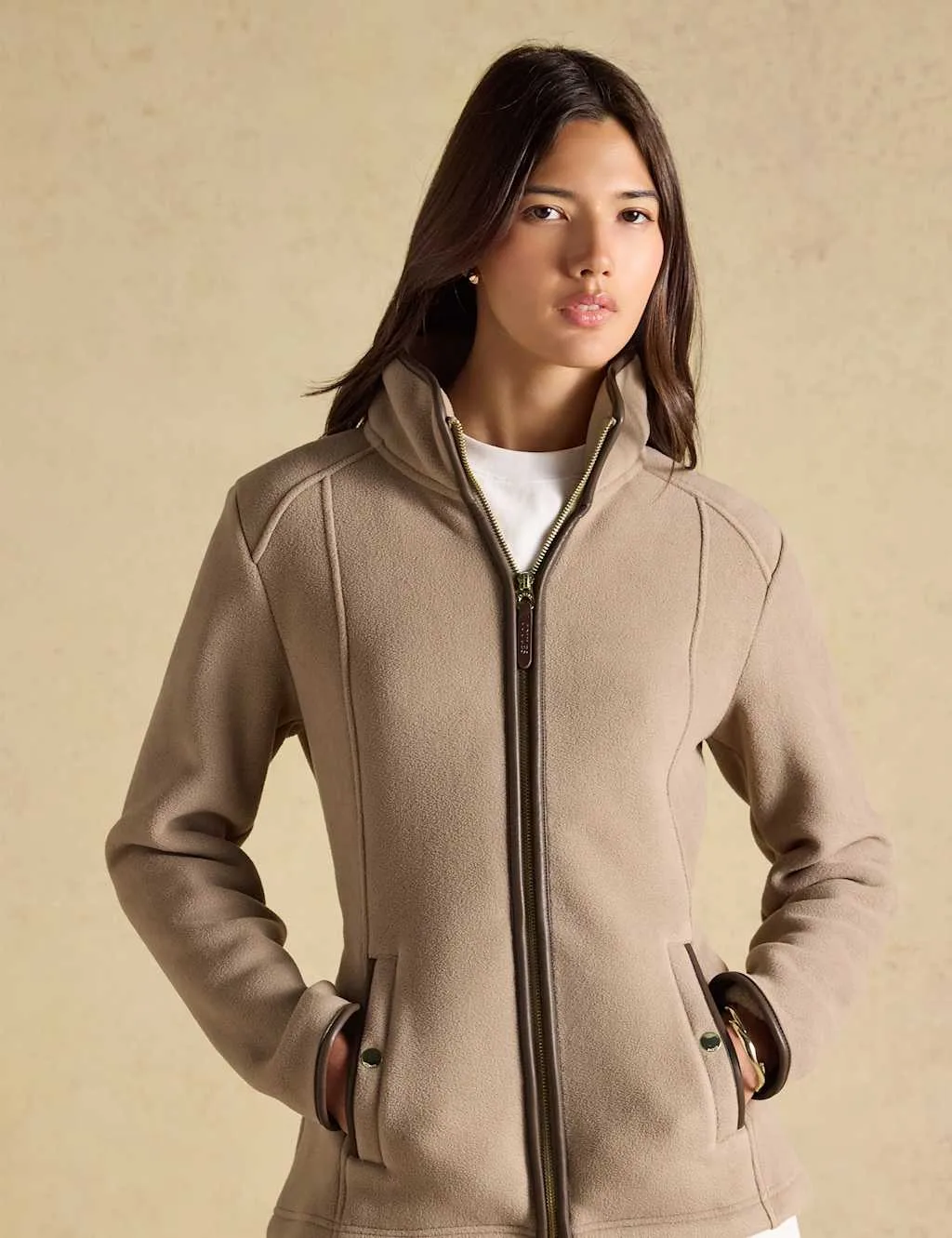 Joules Fleece Jacket Neutral female - Joules - FashionsVida