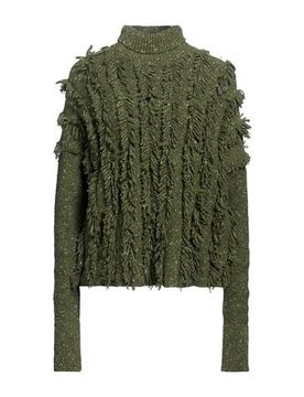 Cuello alto Mujer Verde militar M,S Mujer