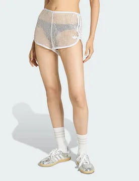 SHORT SUNSET RHYTHMS - 2 IN 1 SPARKLING M Grey Three / Dash Grey - Adidas - FashionsVida