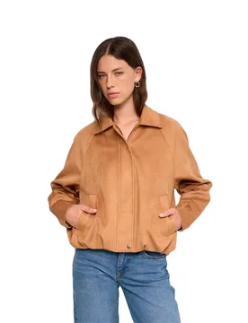 Giacca Bomber 21011530 Medium Brown V2 M - Salsa Jeans - FashionsVida