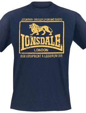 T-Shirt - Hounslow - M bis 3XL - für Männer - Größe L - dunkelblau - Männer - male