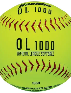 Softballball Softballball de la Ligue officielle - Jaune - unisex - Size: TU - Franklin - FashionsVida