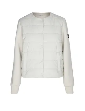 Giacca trapuntata leggera AYLA crema XS - Ecoalf - FashionsVida