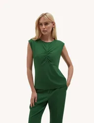 HOBBS Crew Neck Top Green female