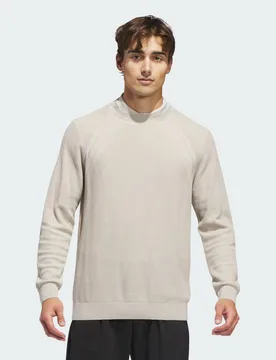 FELPA GIROCOLLO ULTIMATE365 TOUR KNIT L Beige - Adidas - FashionsVida