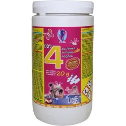 Cloro Pastillas 4 Acciones 1 kg