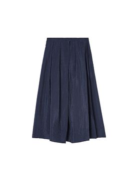 Midi falda azul oscuro 42