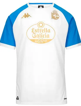 T-shirt à Manches Courtes Domicile Mokiba Pro-deportivo White / Blue XL