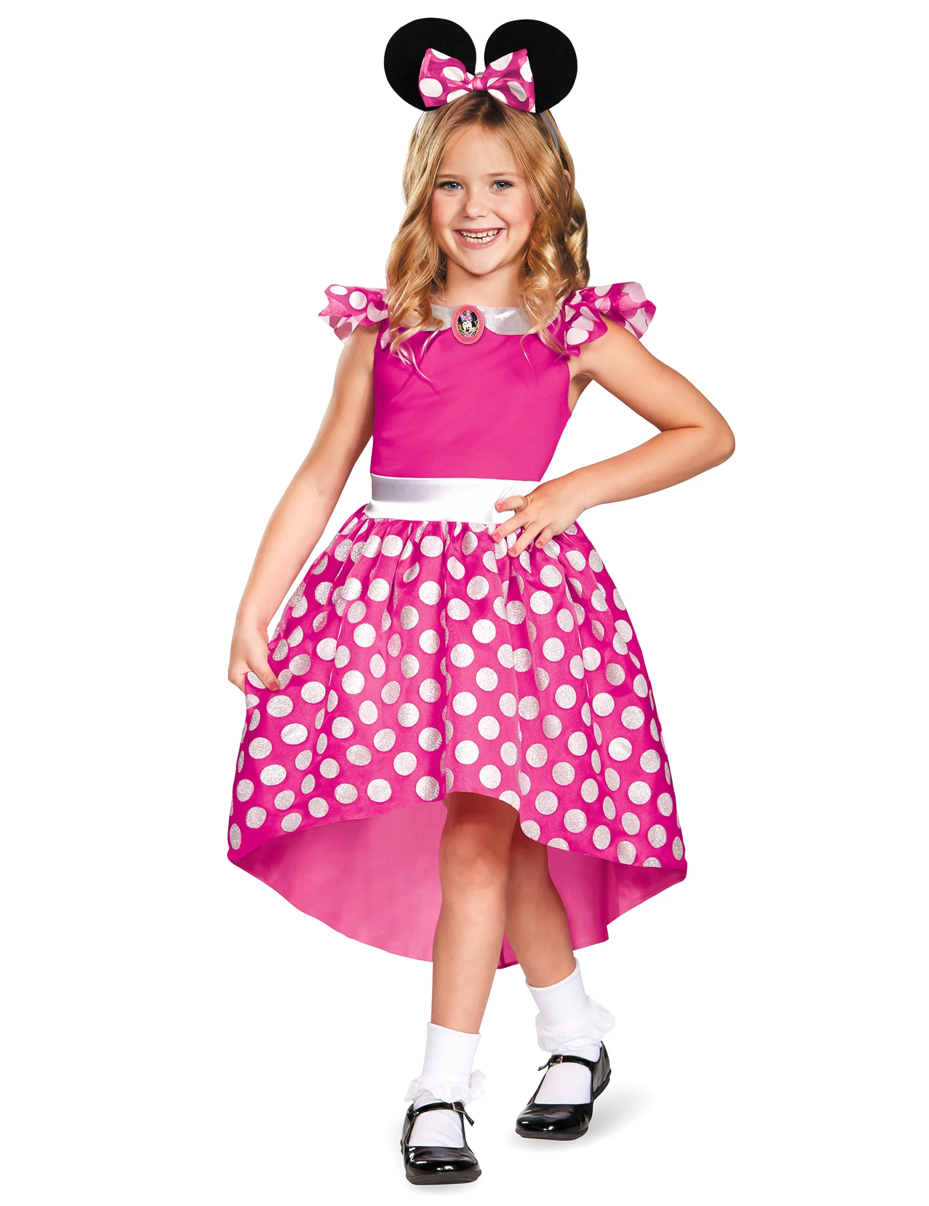 Mini Maus Kostüm für Mädchen Rosa - female - KARNEVAL-MEGASTORE - FashionsVida
