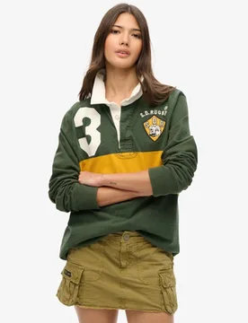 Superdry Damen Utility Parachute Rock Grün - Größe: 42 - 64.99 - FashionsVida