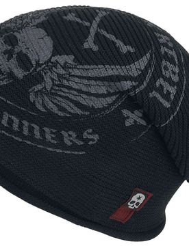 Rock Mütze - Beanie - schwarz - Unisex - unisex