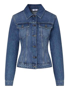Liu Jo Giacca In Denim Con Stringhe