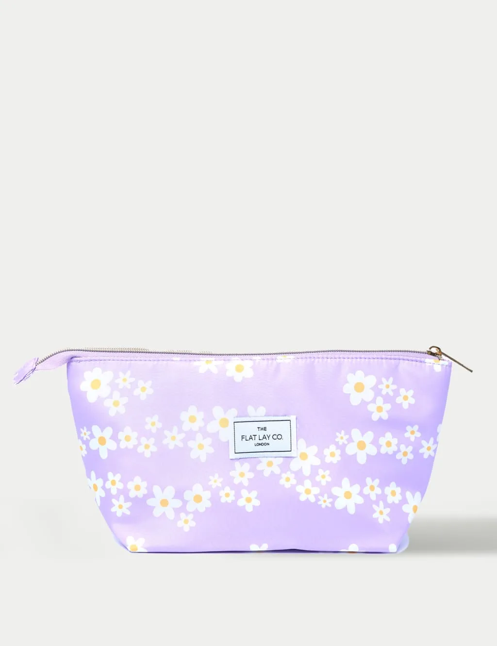 Essential Makeup Pouch - Lilac Daisy female - The Flat Lay Co. - FashionsVida