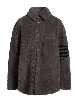 Borreguito y pelo ecológico Hombre Carbón 0,1,3,4 Hombre - Thom Browne - FashionsVida