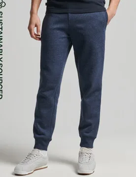 Superdry Herren Vintage Logo Jogginghose aus Bio-baumwolle mit Stickerei Marineblau - Größe: S - 84.99 - FashionsVida