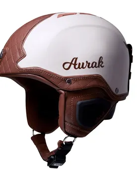 Casque Chevel White/Brown 53-56 cm unisex