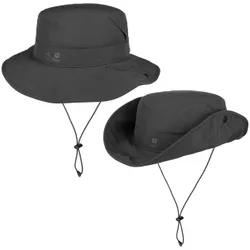 Uni Bucket Mesh Cloth Hat by - dark grey - Female - Size: M (56-57 cm)