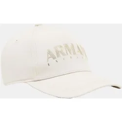 Gorra de mujer liso con logo en relieve