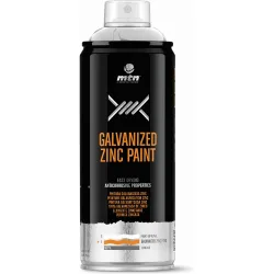 Spray Pintura Galvanizada Zinc Claro 400 ml