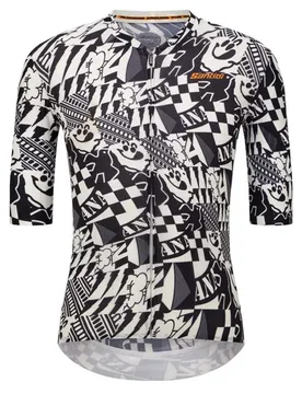 Maillot à Manches Courtes 60 Years - Santini - FashionsVida