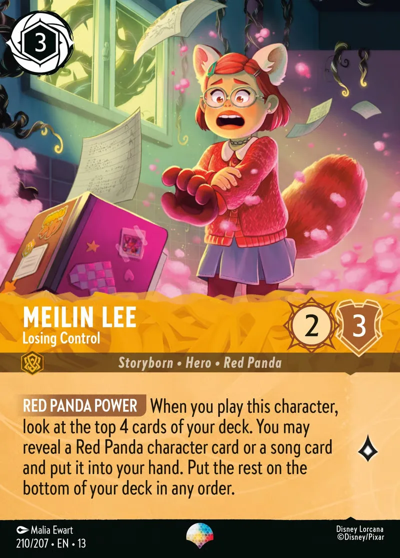 Meilin Lee - Losing Control (Epic Rare) Attack of the Vine! - Disney - FashionsVida